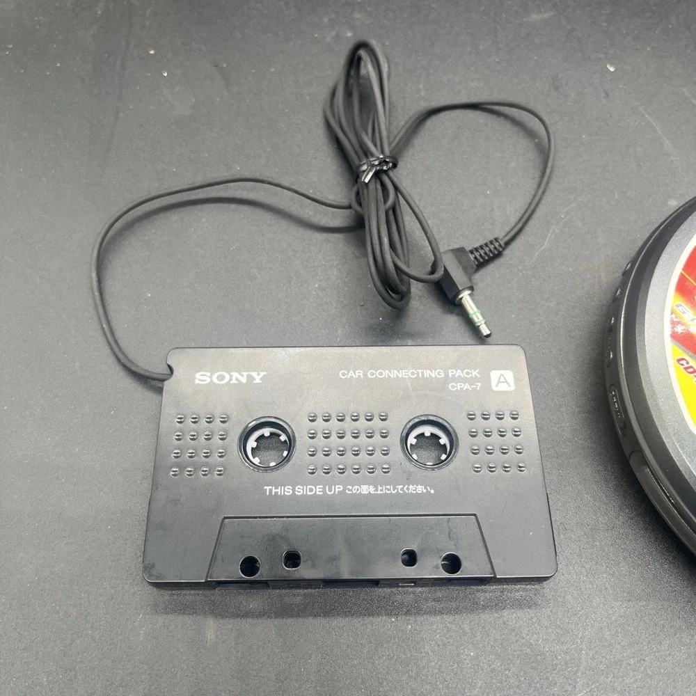 Sony Walkman CD Player D-EJ017CK Portable Car Ready Mega Bass Black TESTED